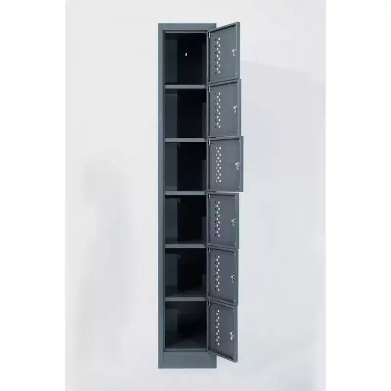 Metal Garage Storage Cabinet with 2 Doors and 5 Adjustable Shelves - 71 Steel Lockable File Cabinet,Locking Tool Cabinets for Office,Home