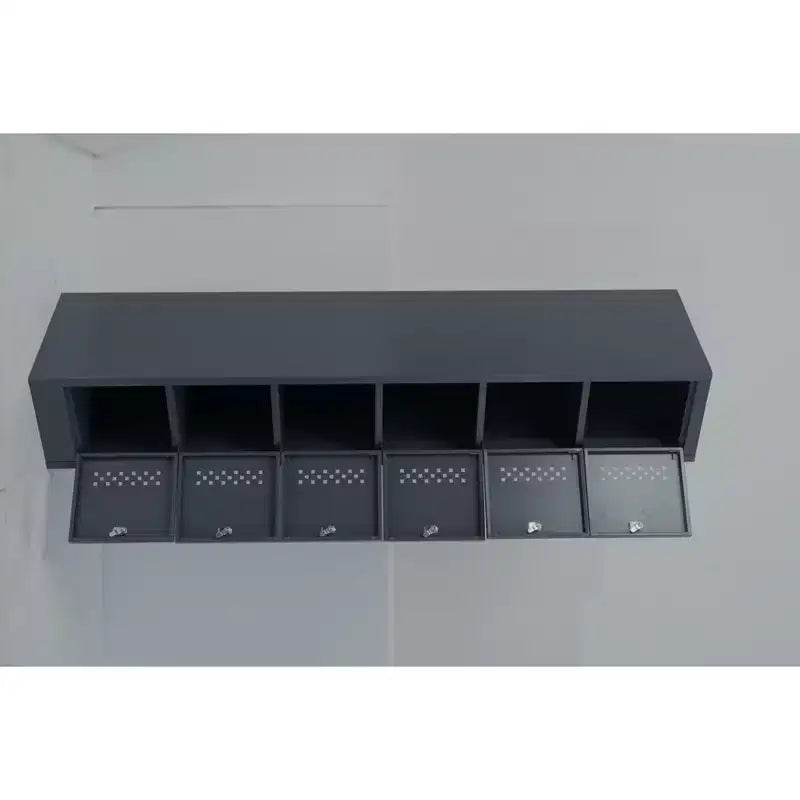 Metal Garage Storage Cabinet with 2 Doors and 5 Adjustable Shelves - 71 Steel Lockable File Cabinet,Locking Tool Cabinets for Office,Home